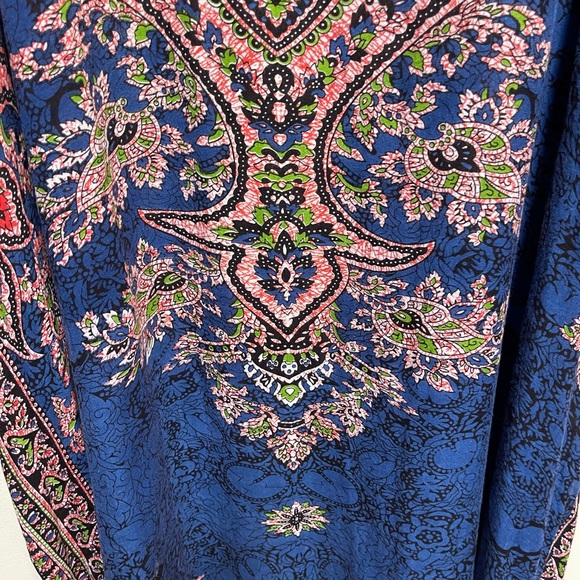 Advance Kaftan Beautiful Pattern Handkerchief Hemline - Picture 5 of 7